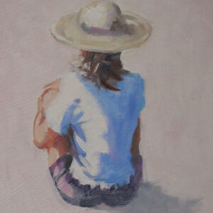 Study for beach painting