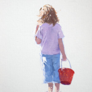study for spotted red bucket SOLD