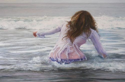 large beach paintings for sale in Cornwall